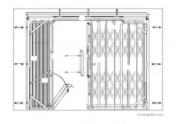 Persianas metalicas Barcelona. comerciales